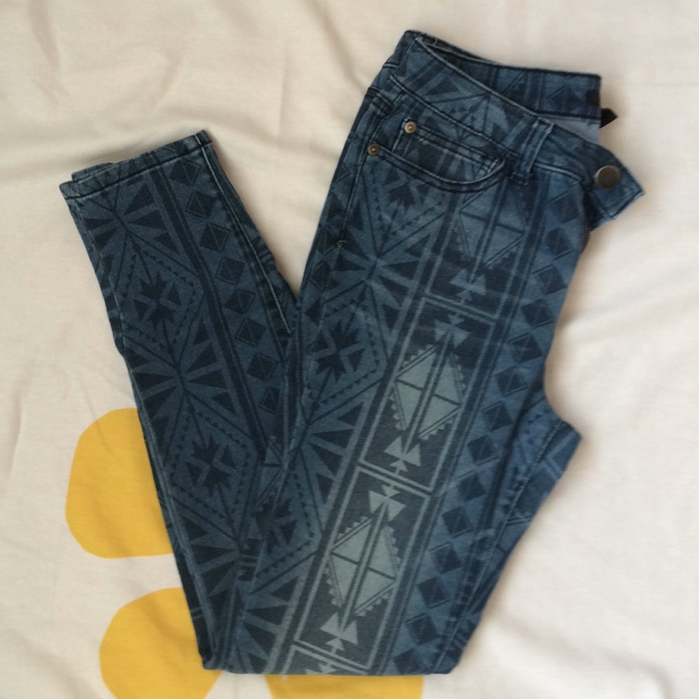 Forever 21 print Jeans
